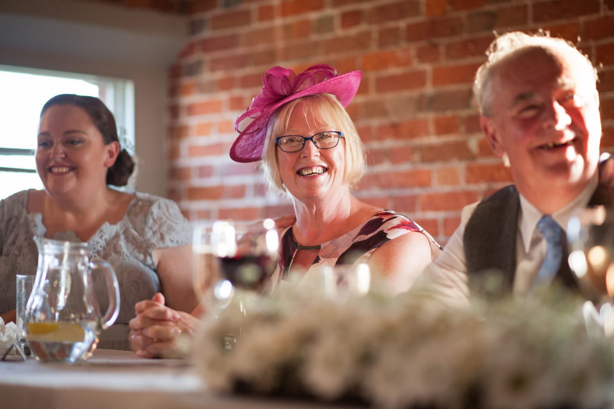 Wedding day at Sopley Mill Dorset