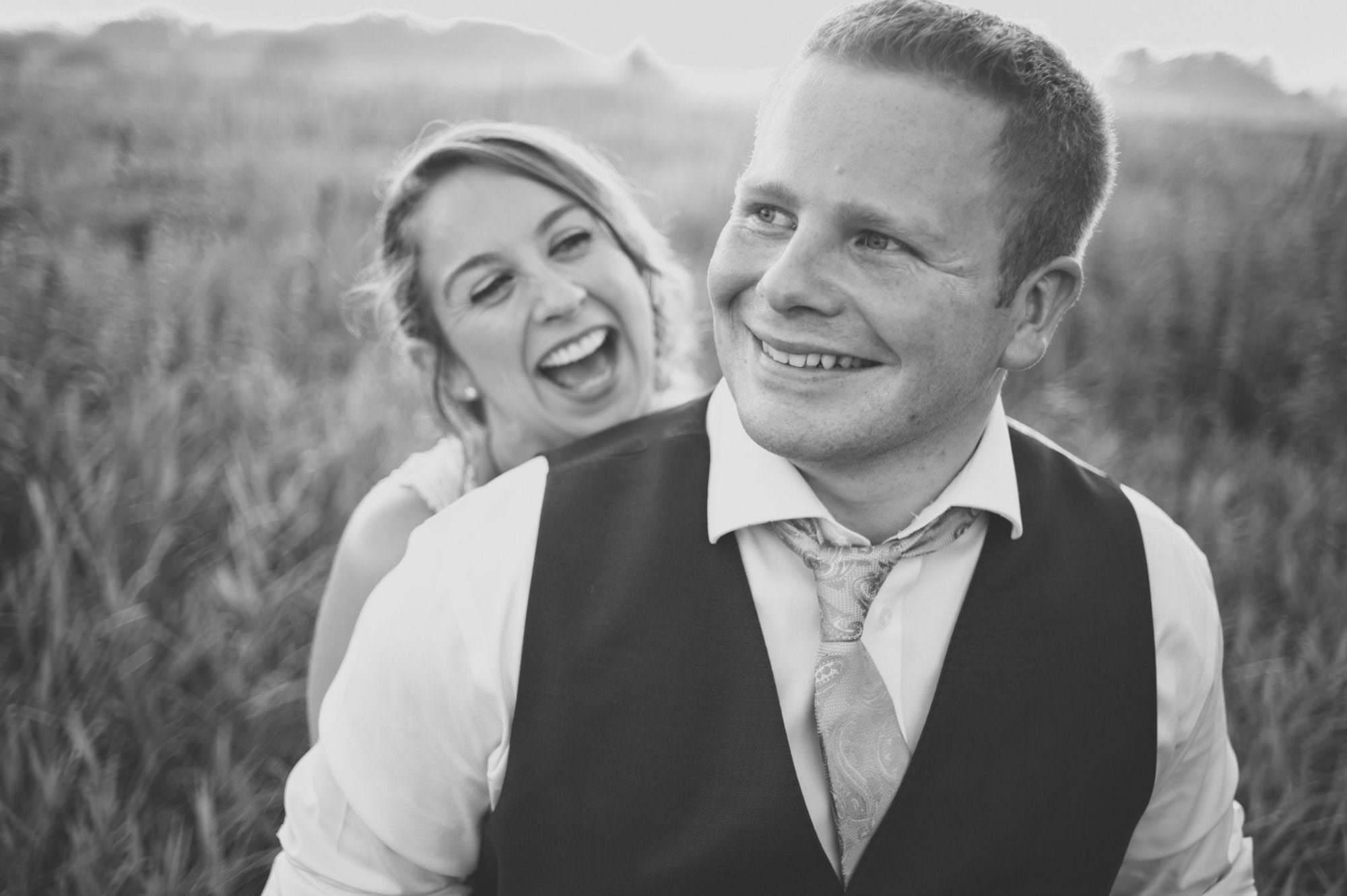 Bride and groom at Sopley Mill