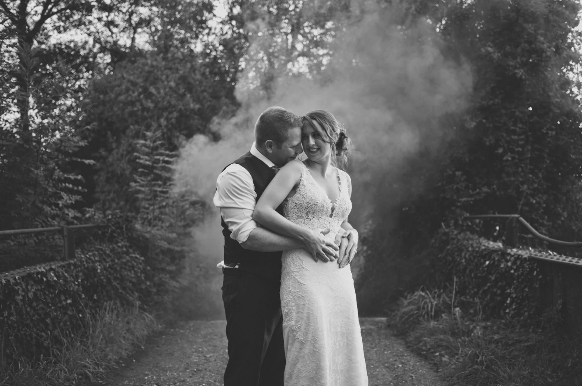 Dramatic Wedding photography at Dorset Wedding