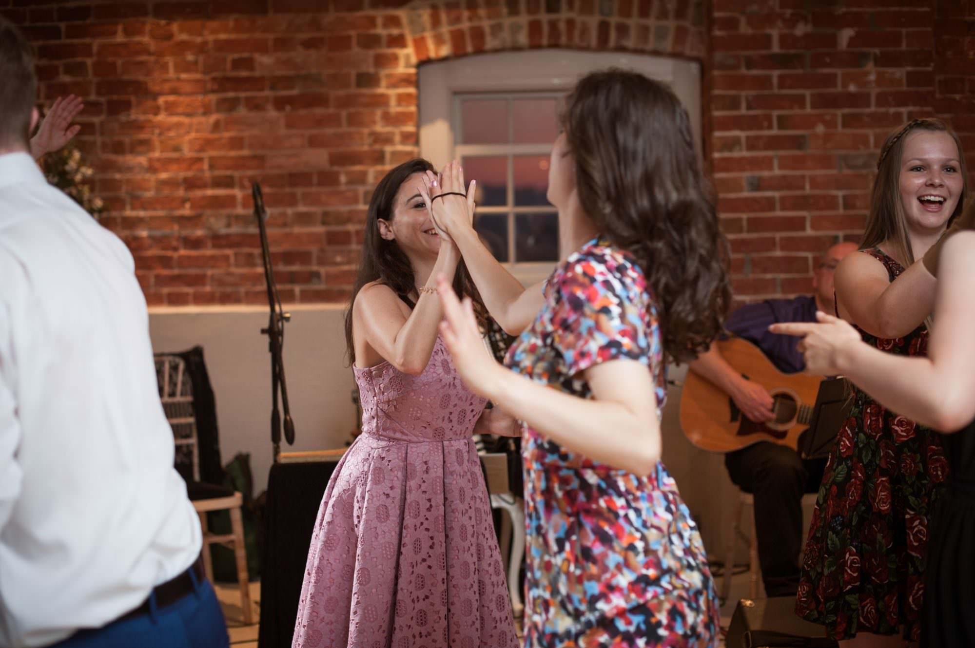Dorset Celidh dancing at Sopley Mill