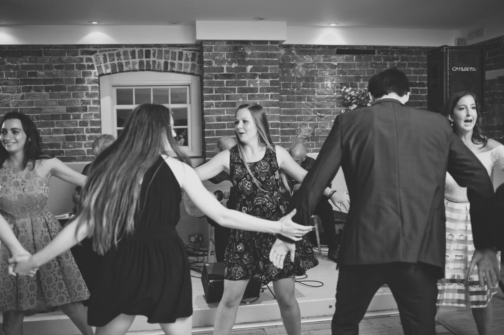 Wedding dancing in Dorset