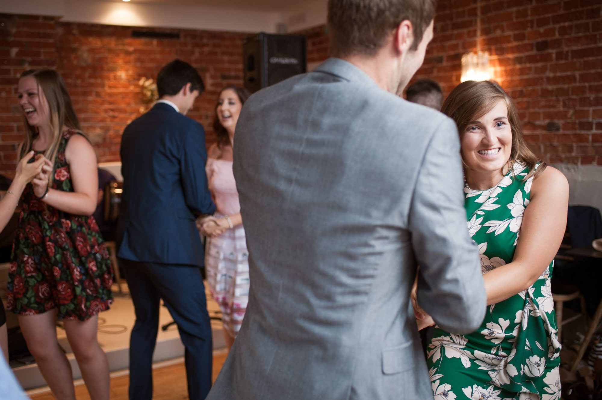 Sopley Mill dancing after Canford Magna Church wedding