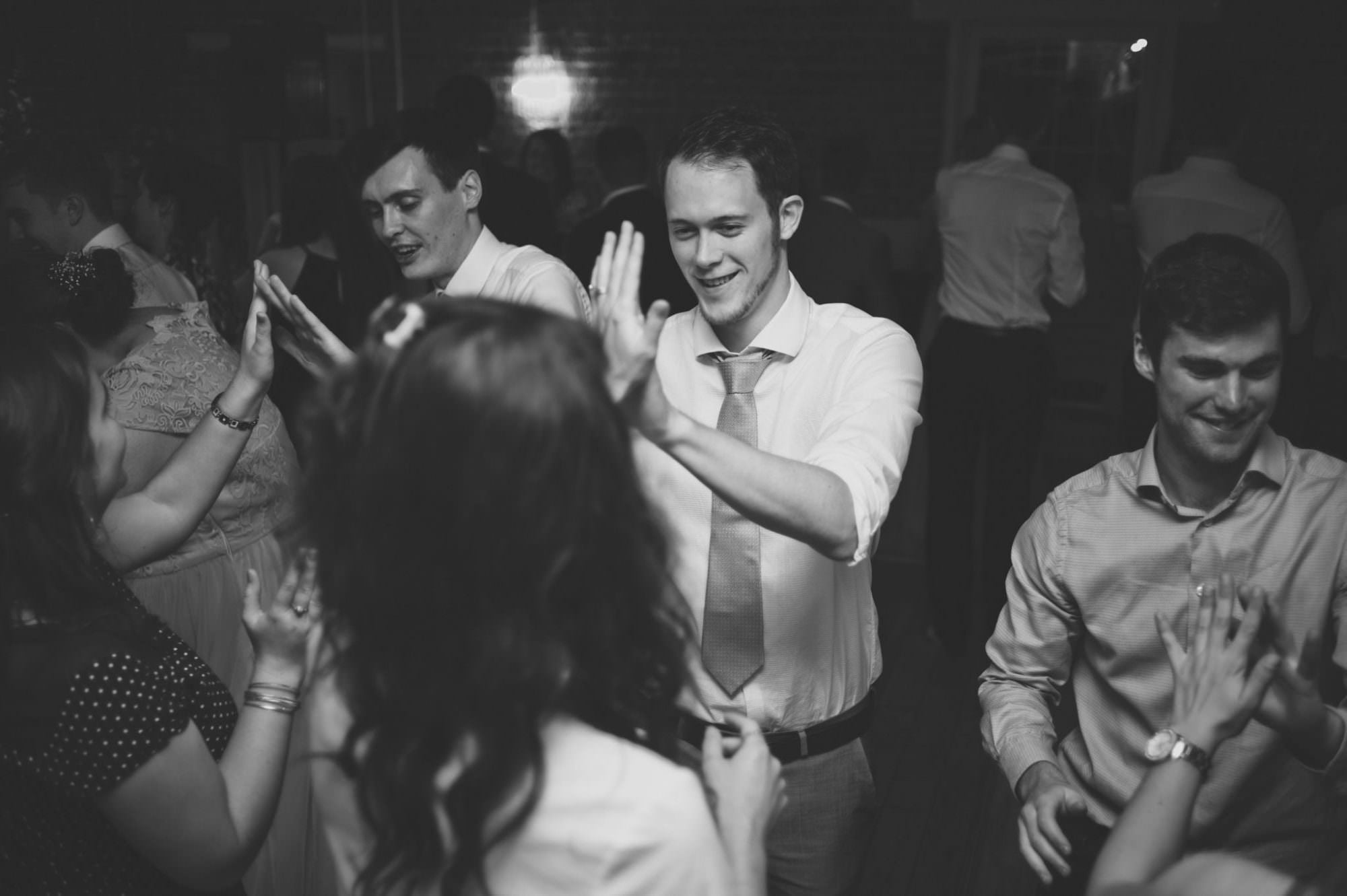 Sopley Mill dancing after Canford Magna Church