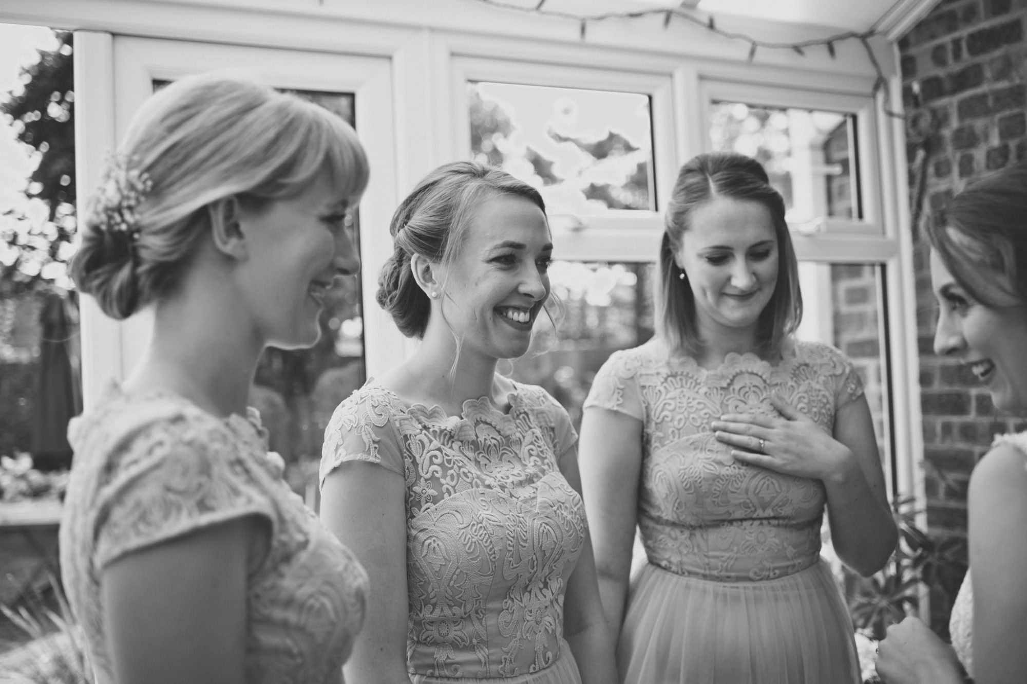 Dorset Bridesmaids wearing Chi Chi Dresses
