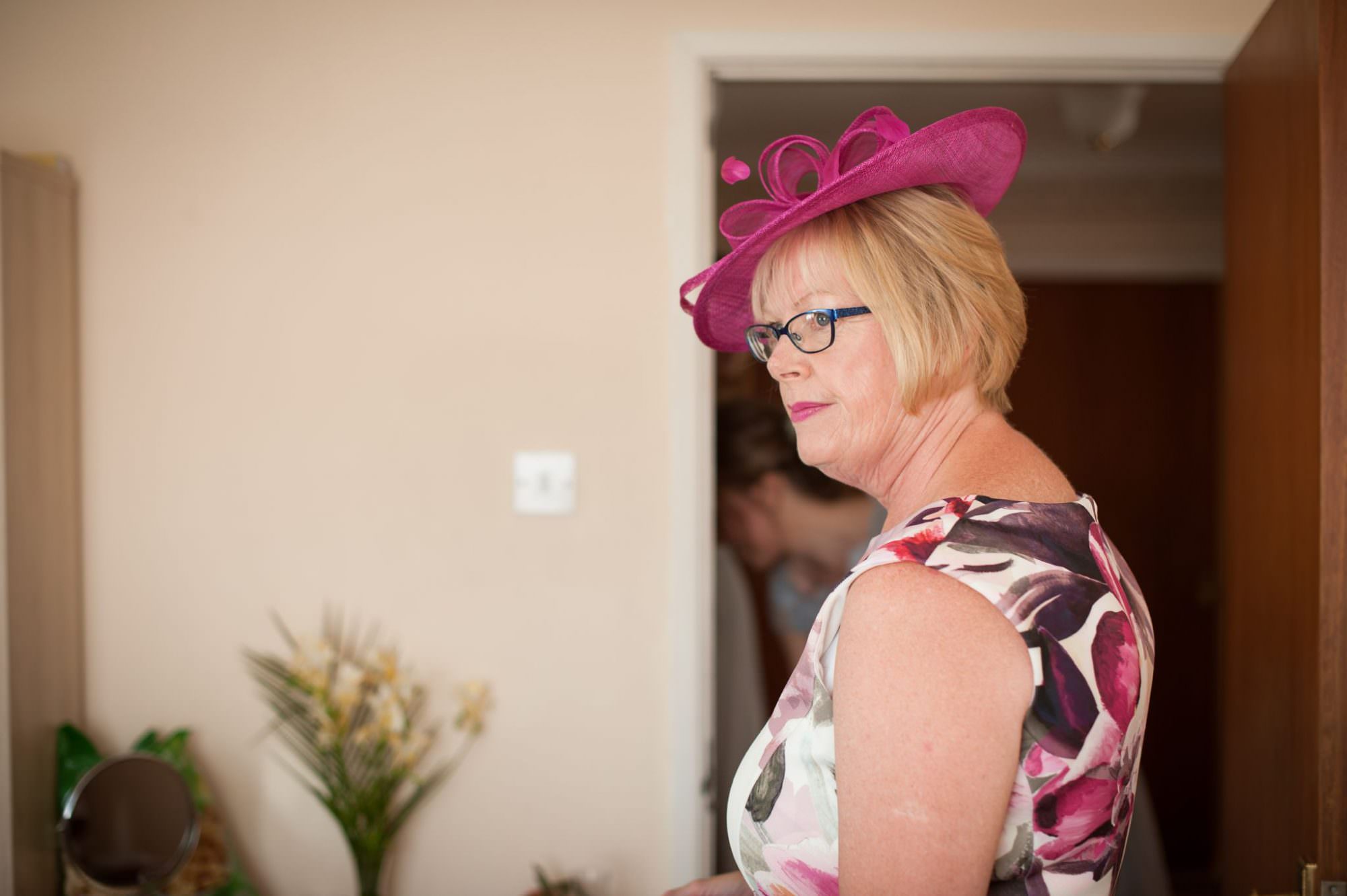 Dorset Mother of Bride wearing pink