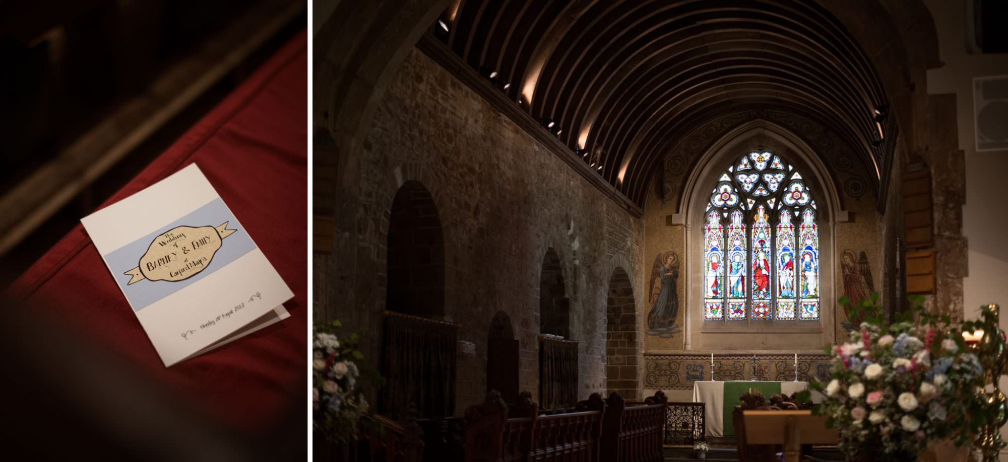 Photograph of Inside of Canford Magna Church