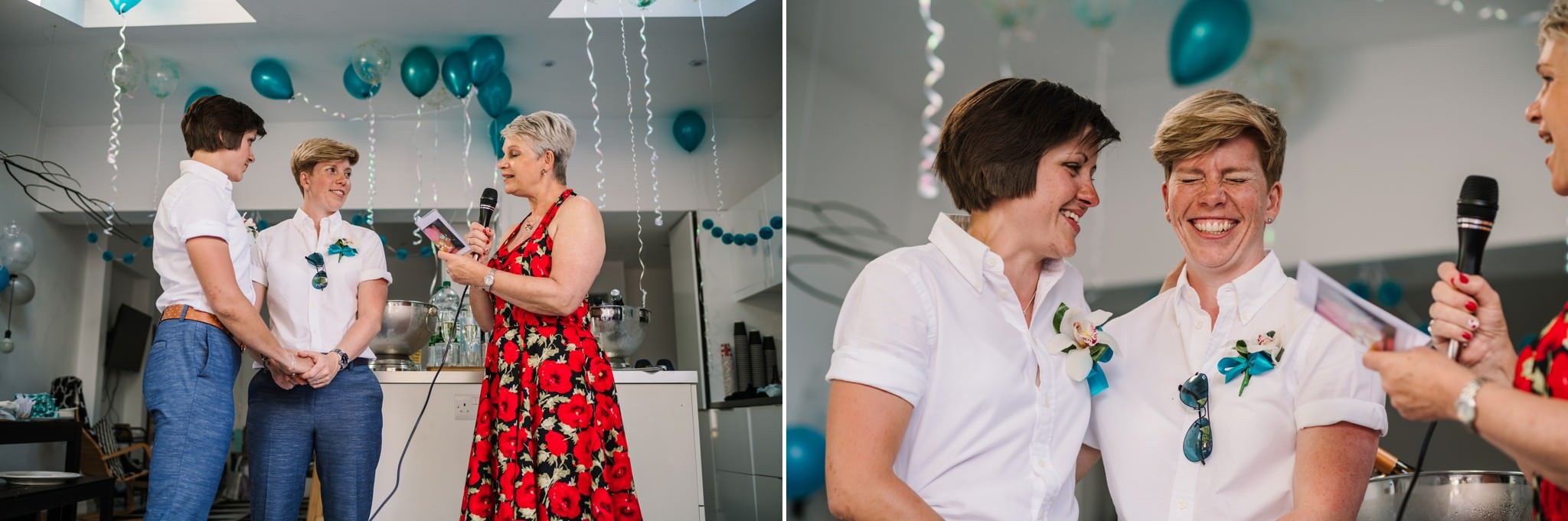 Wedding blessing for gay couple in Bournemouth