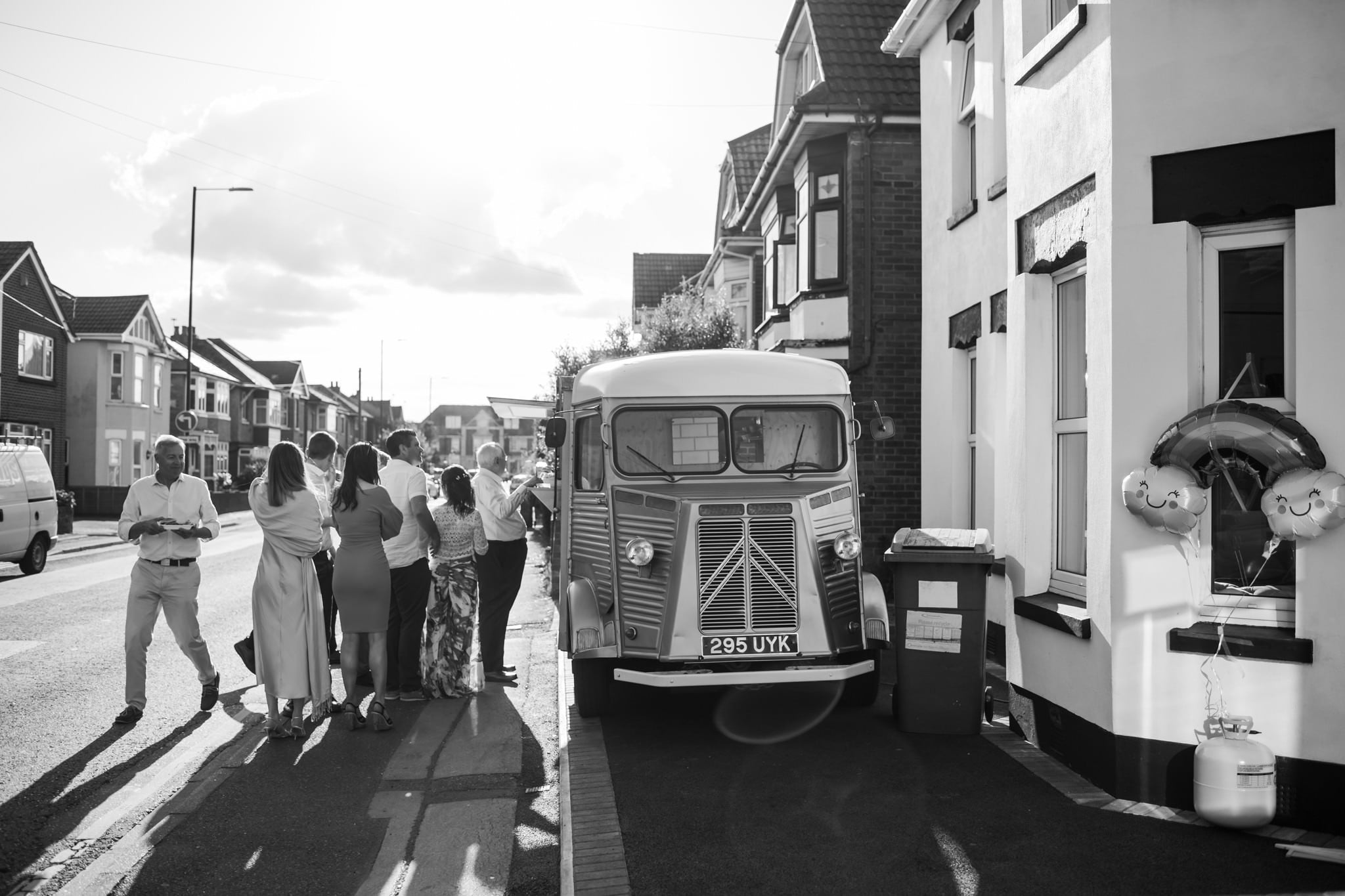 Bournemouth street food at Dorset wedding