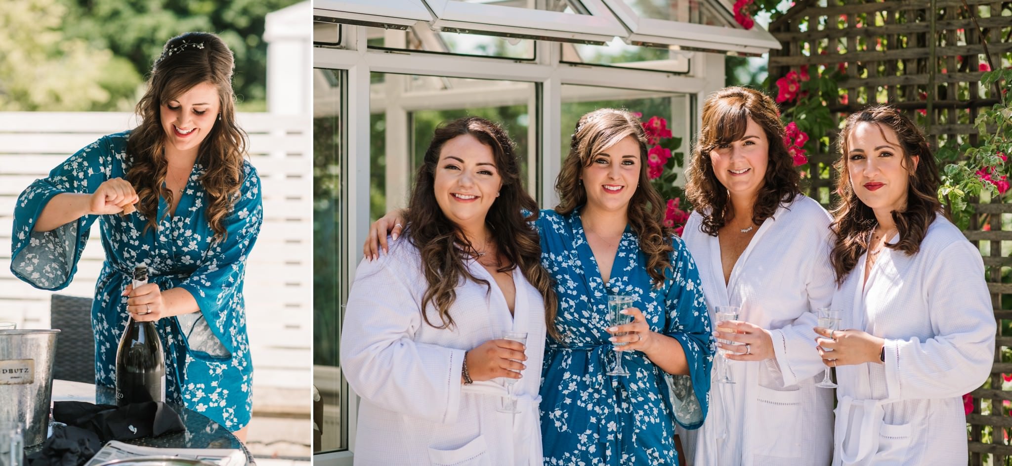 Bridal prep at The Mill at Gordleton