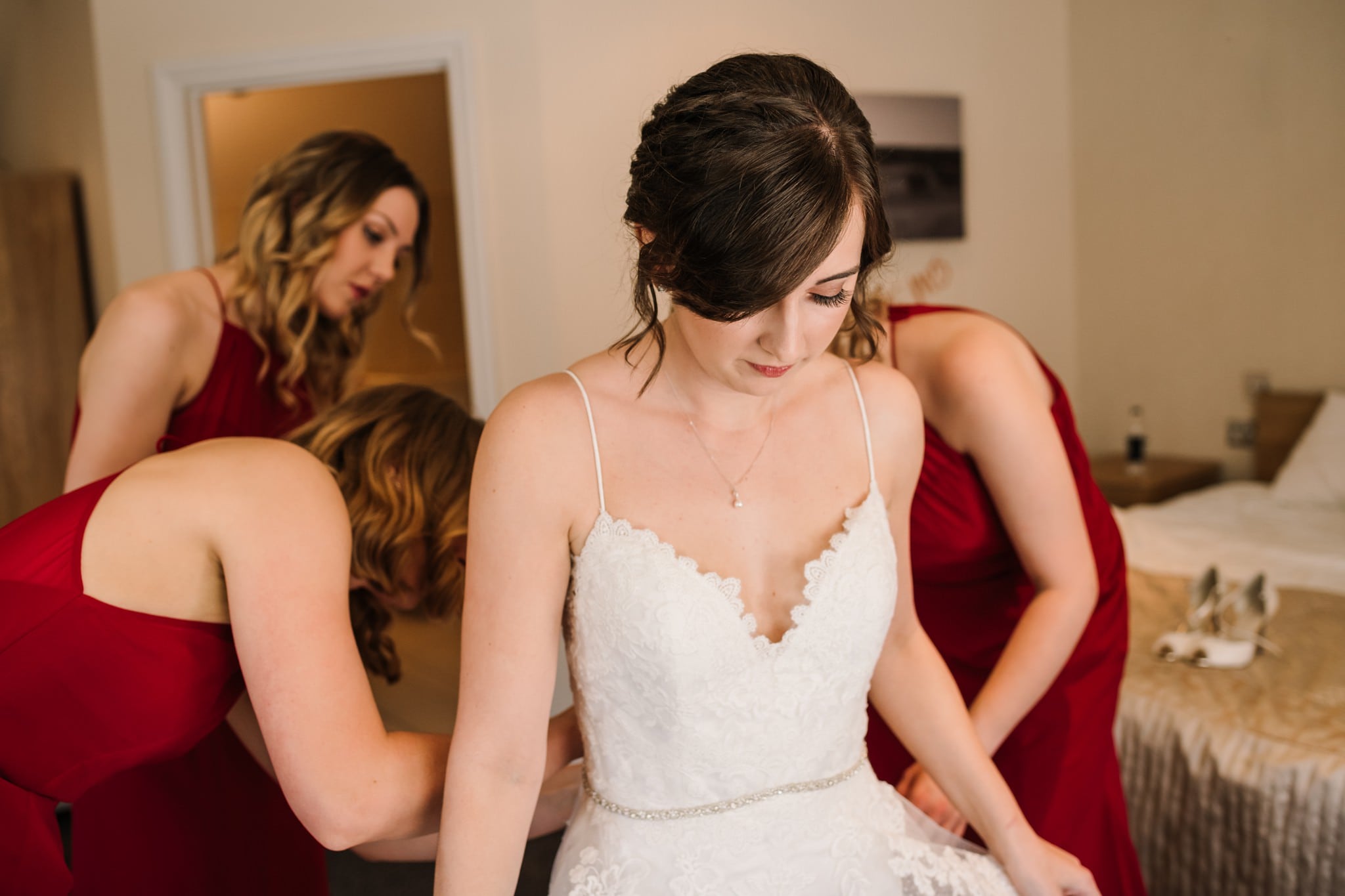 Parley Manor Bride in Dress