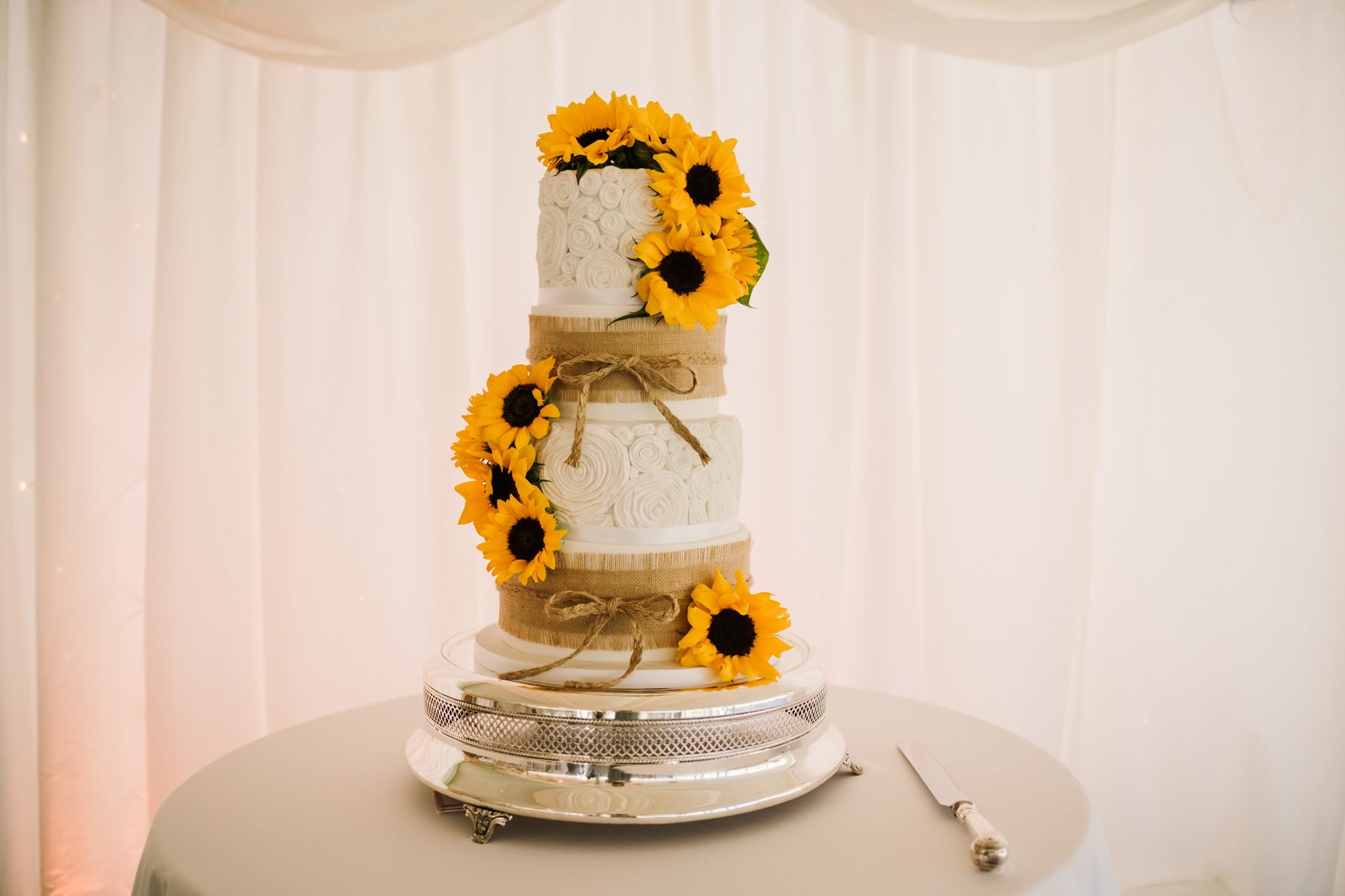 Wedding cake at Parley Manor