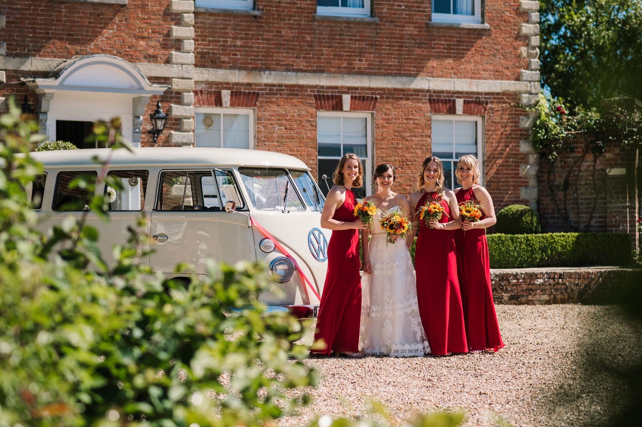 VW at Parley Manor Wedding