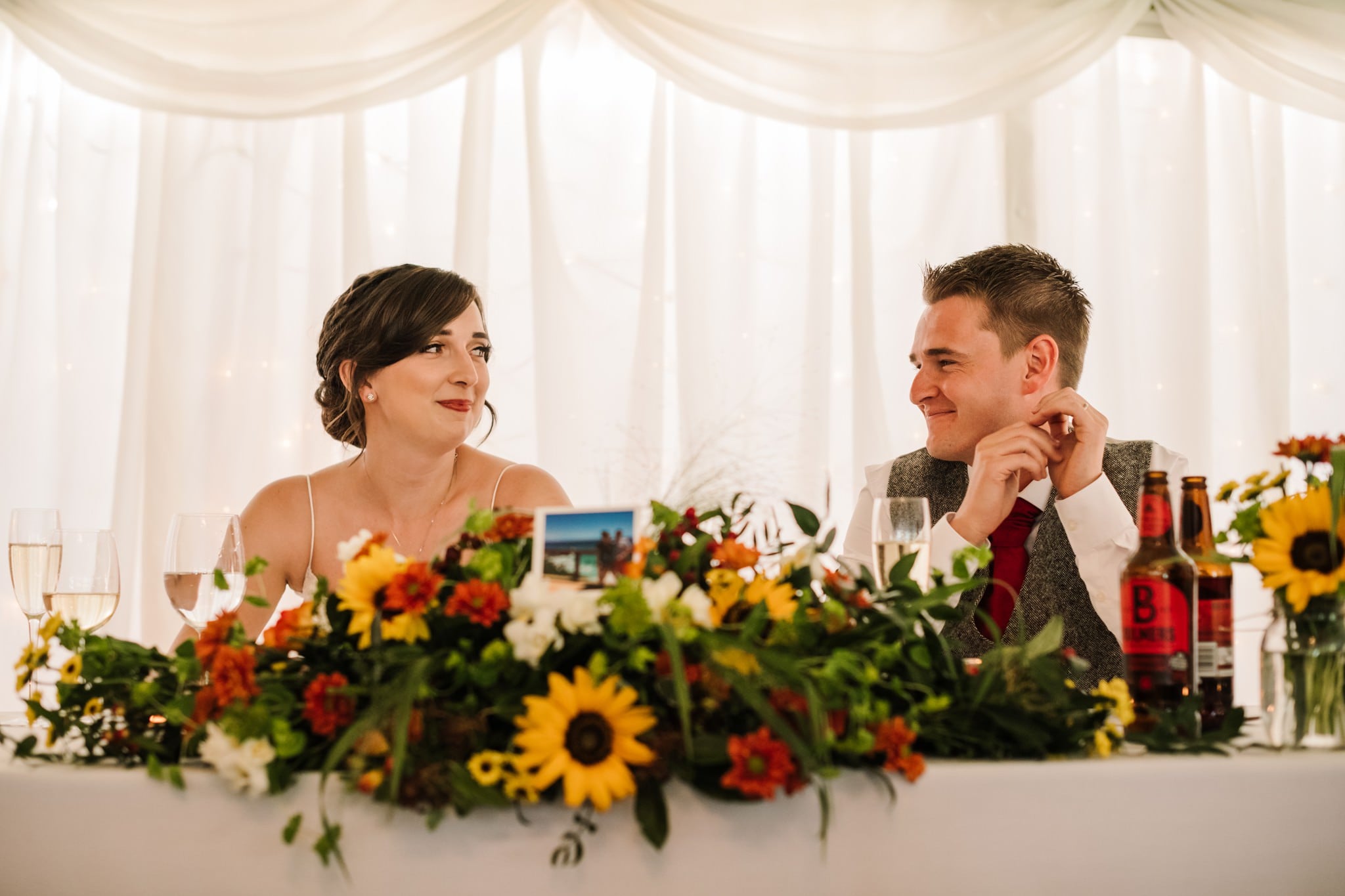 Speeches at Parley Manor Wedding