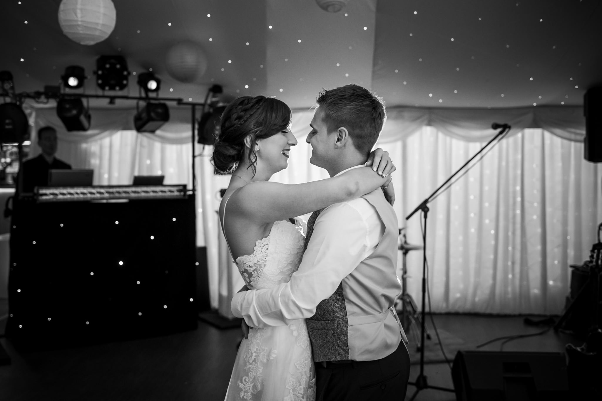 First dance photos at Parley Manor Wedding