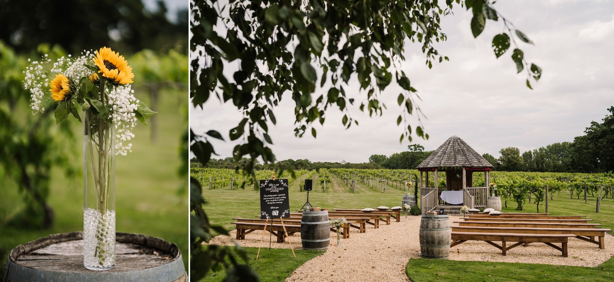 Three Choirs Vineyard at Wickham in Hampshire