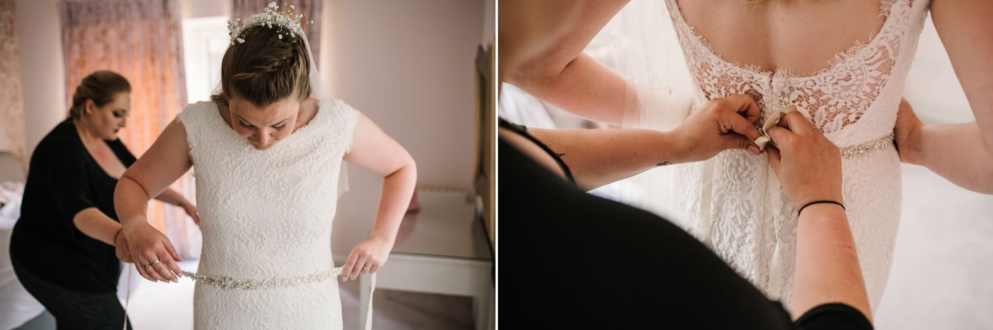 Gay bride at Three Choirs Vineyard wedding in hampshire