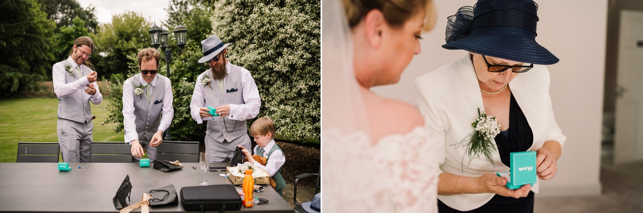 Natural photos at Three Choirs Vineyard wedding