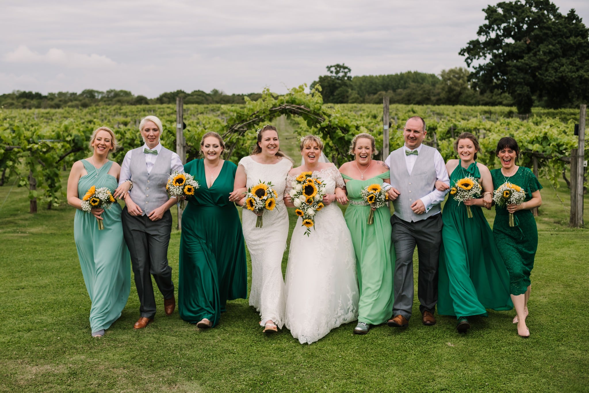 Hampshire wedding photography at Three Choirs Vineyard wedding