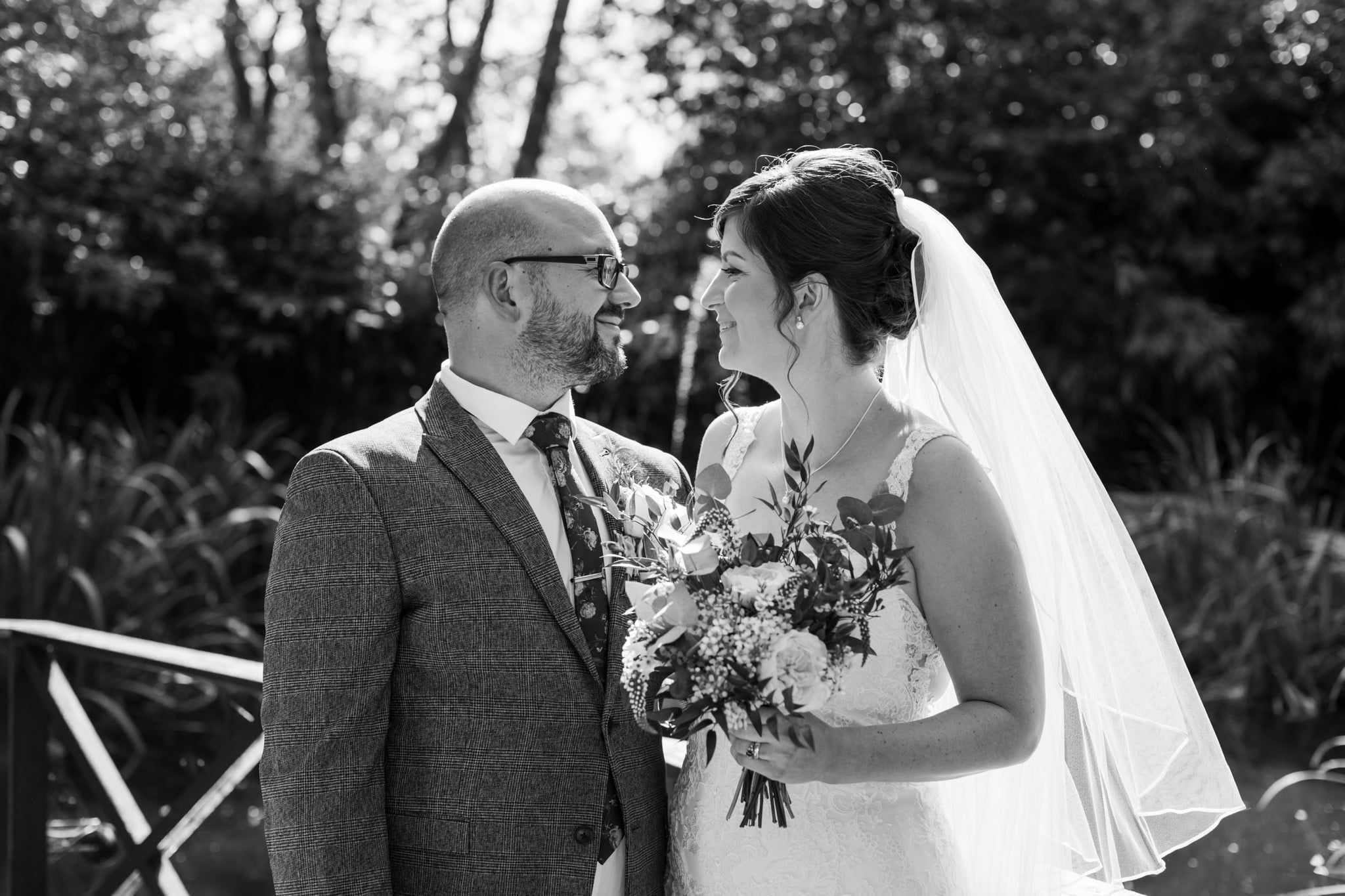 Wedding photography at Gordleton Mill