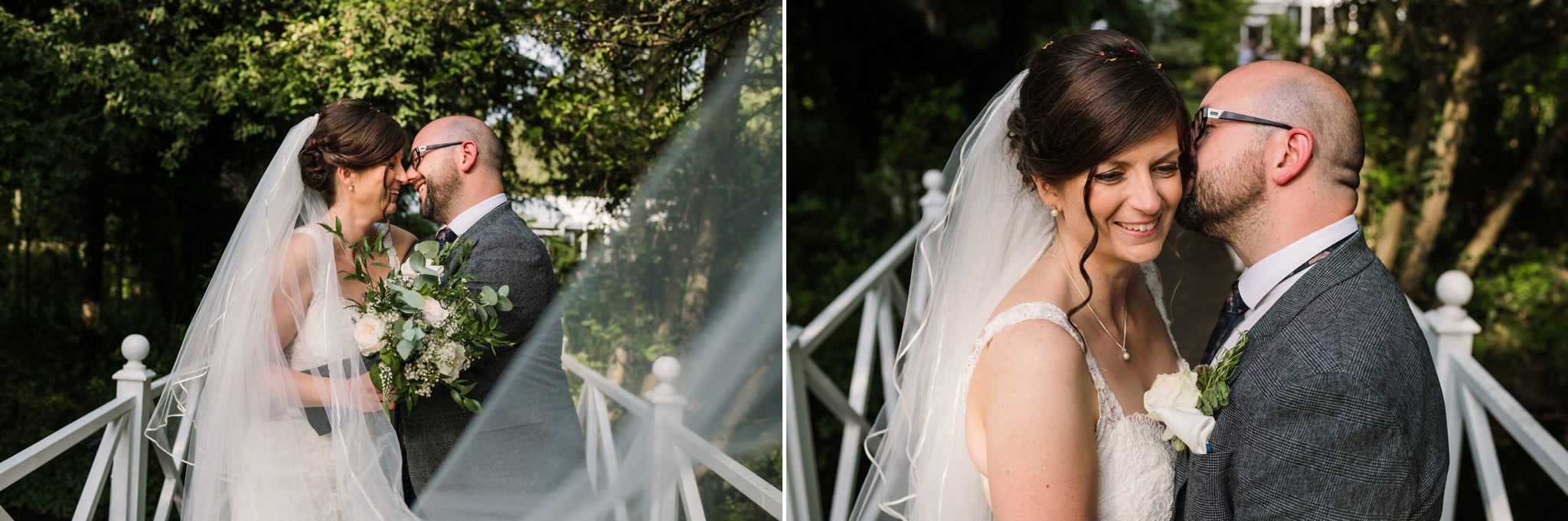 Bridge photos at Gordleton Mill Wedding