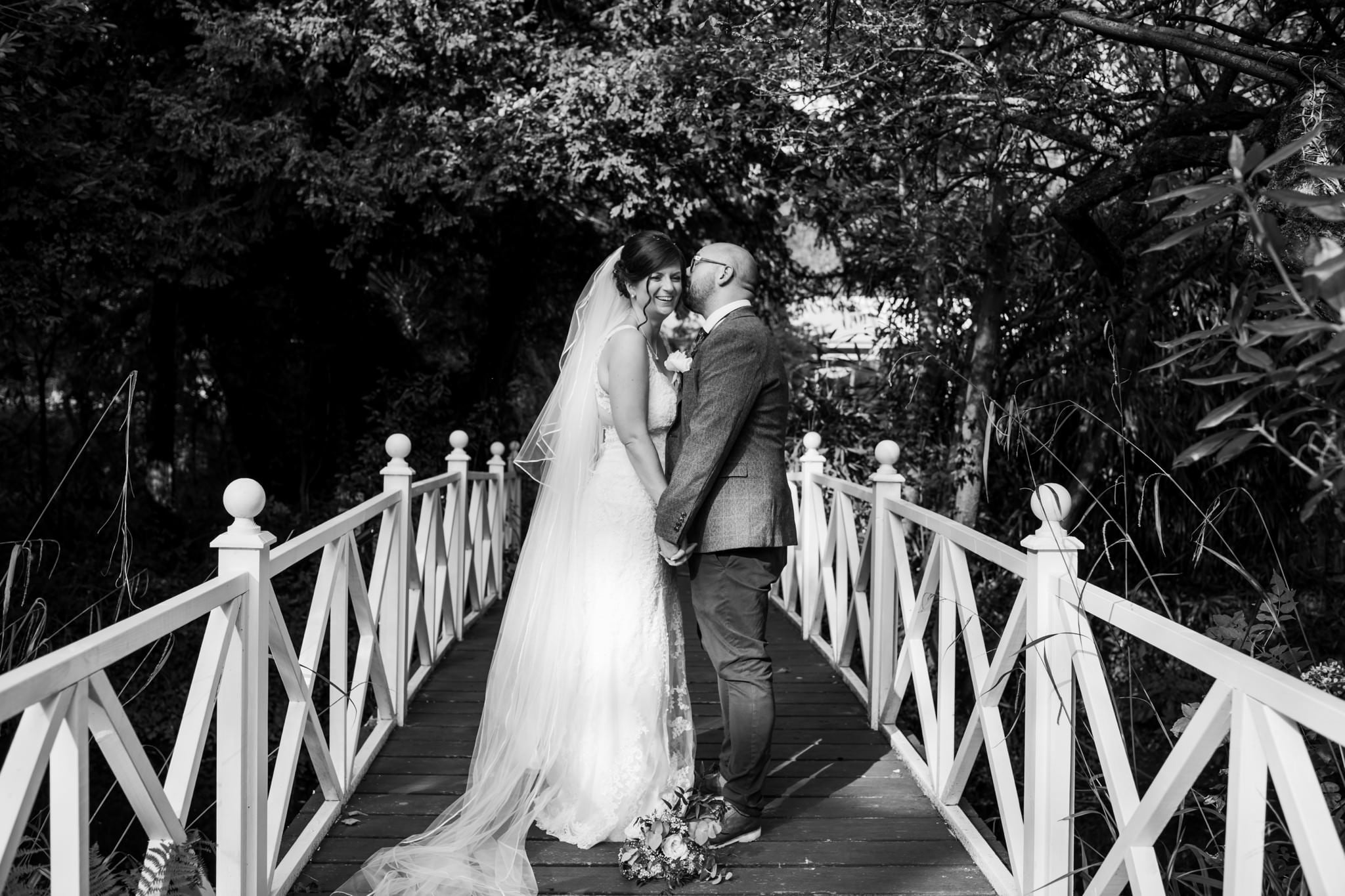 Nikon photographer at Gordleton Mill Wedding