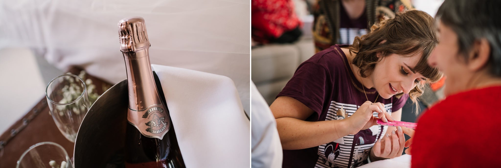 Bridal Prep by Burley Manor Wedding Photography