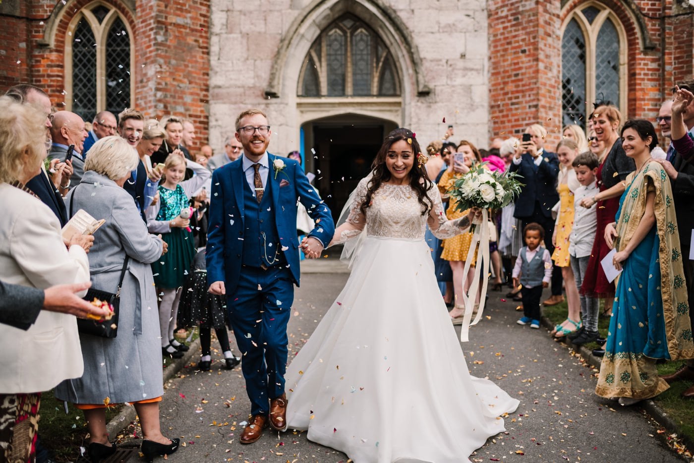 Dorset church wedding