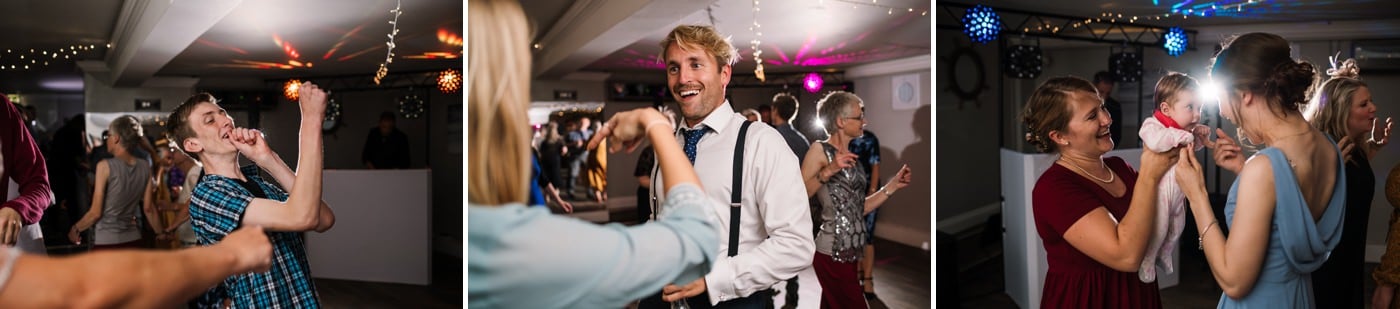 Wedding Reception Photography at Christchurch Harbour Hotel