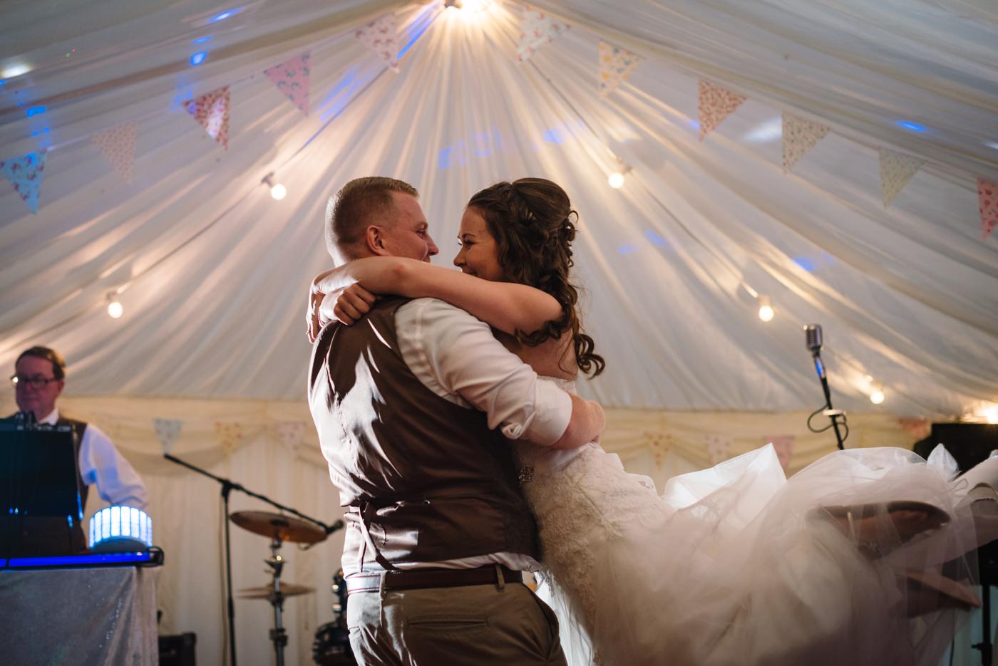 First dance photo by Milton Abbas Wedding Photographer