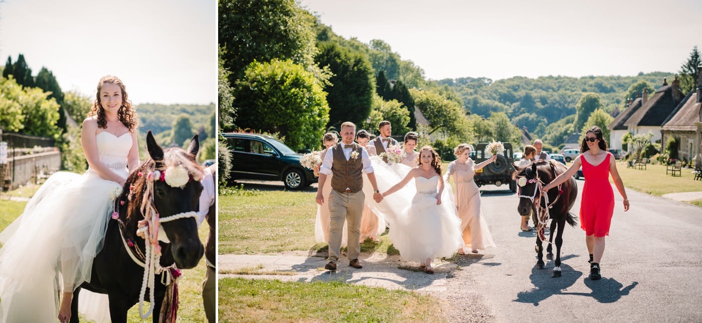 Relaxed wedding photos by Milton Abbas Wedding Photographer