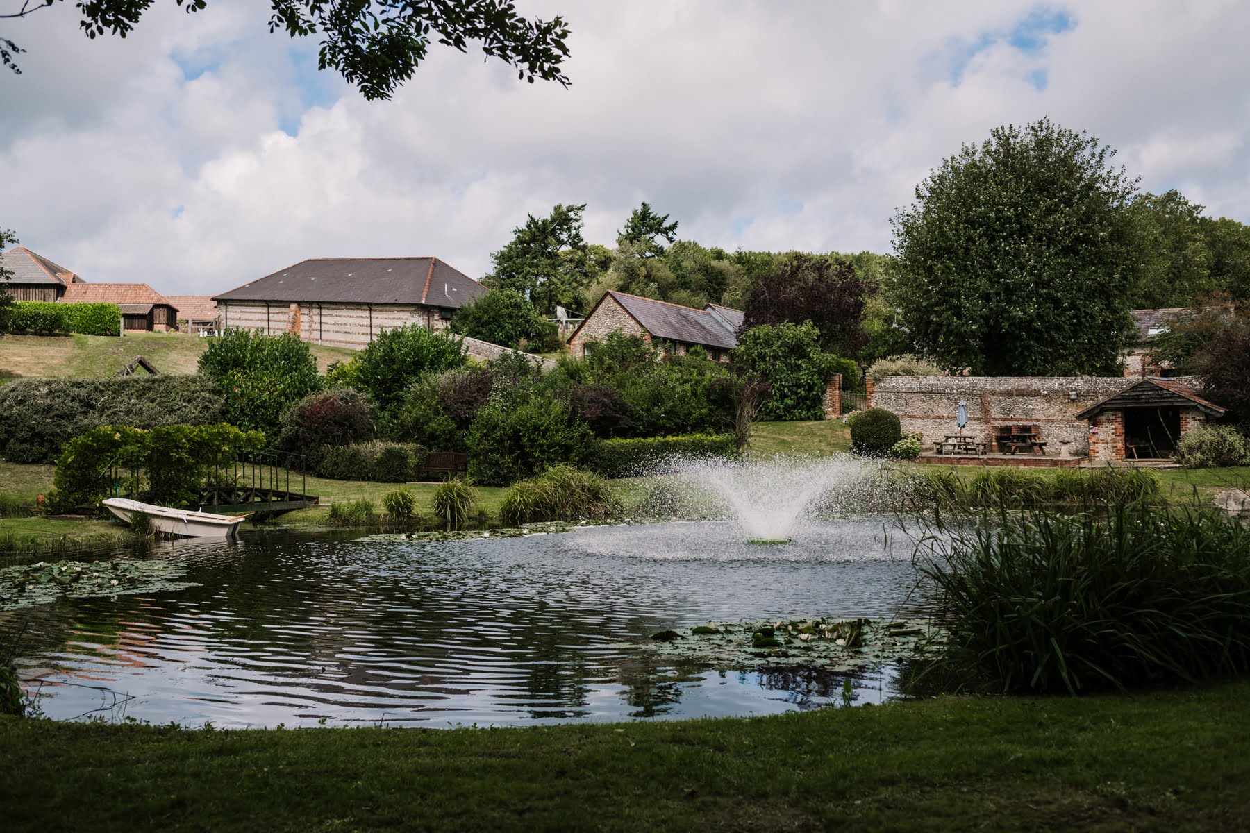 outdoor dorset wedding