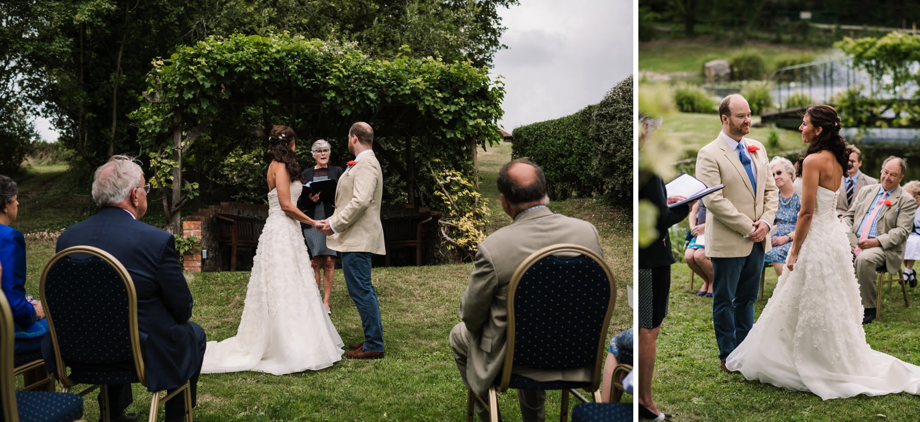 Luccombe Farm Wedding Ceremony