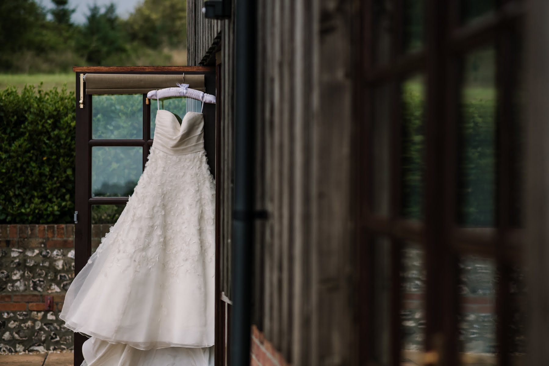 Dress at Luccombe Farm Weddin