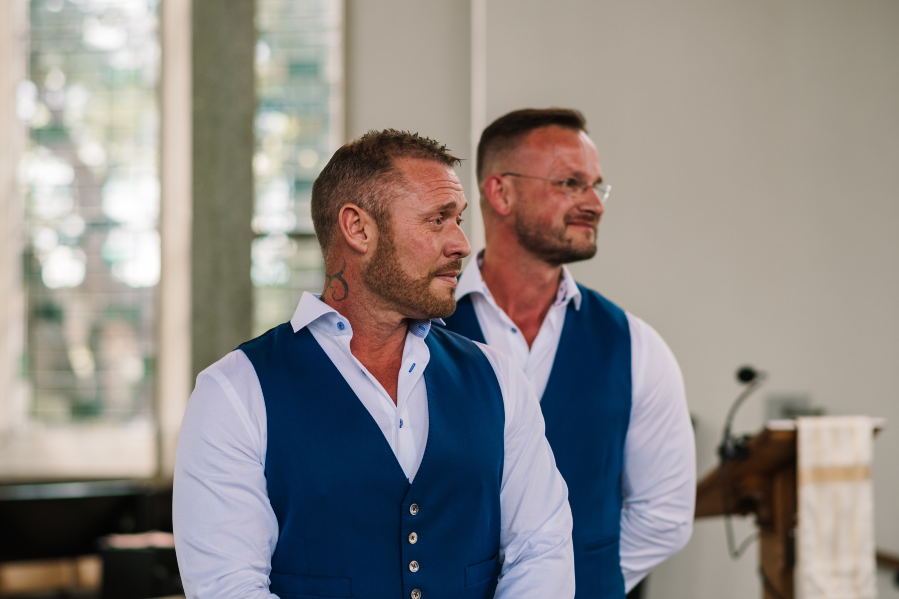 Poole Wedding Photography of Groom