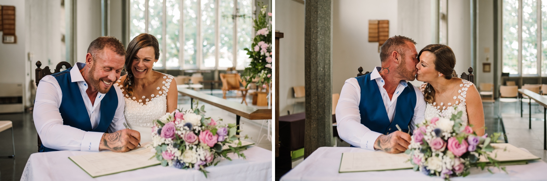 Poole Wedding Photography of Dorset Church