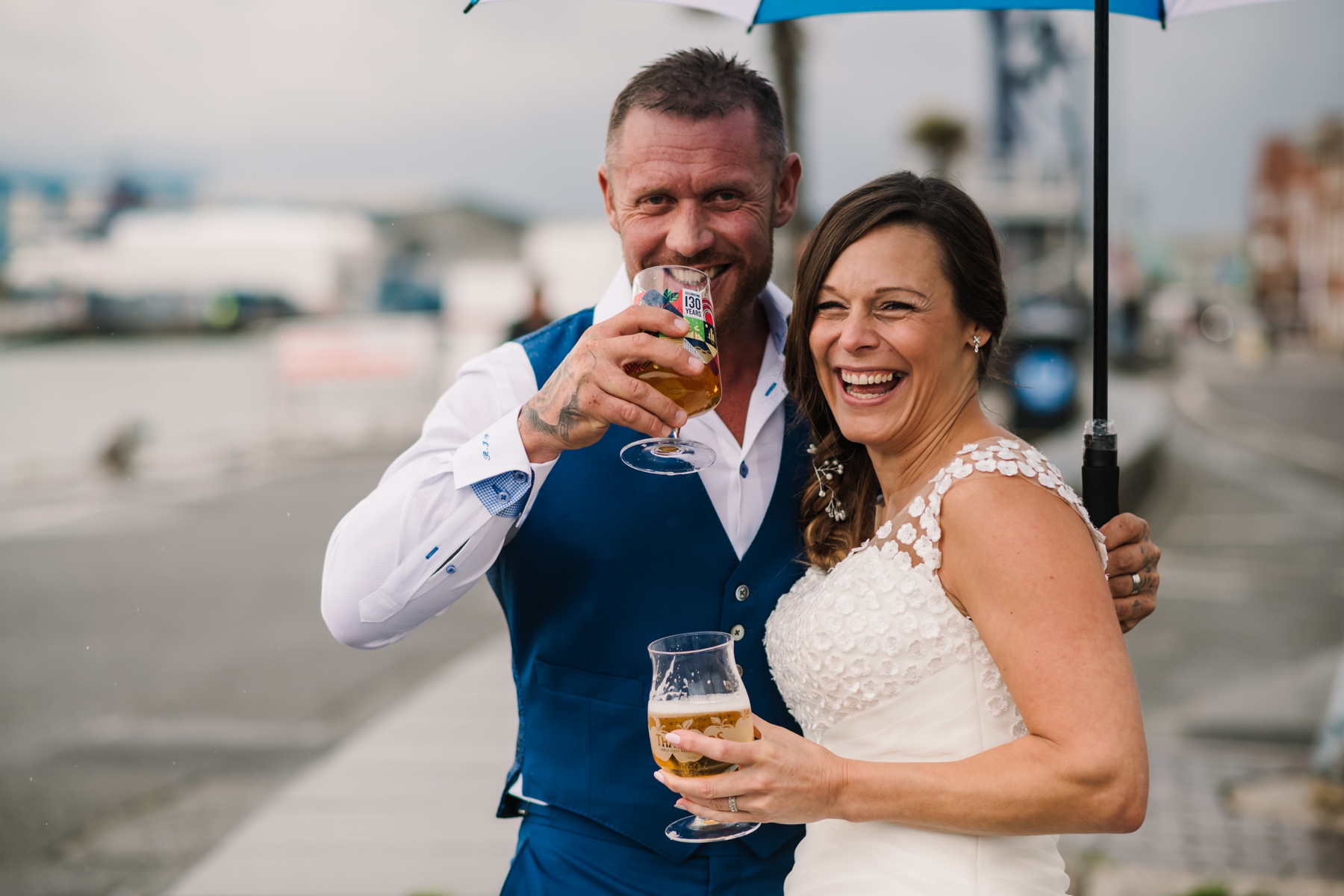Fun Poole Wedding Photography
