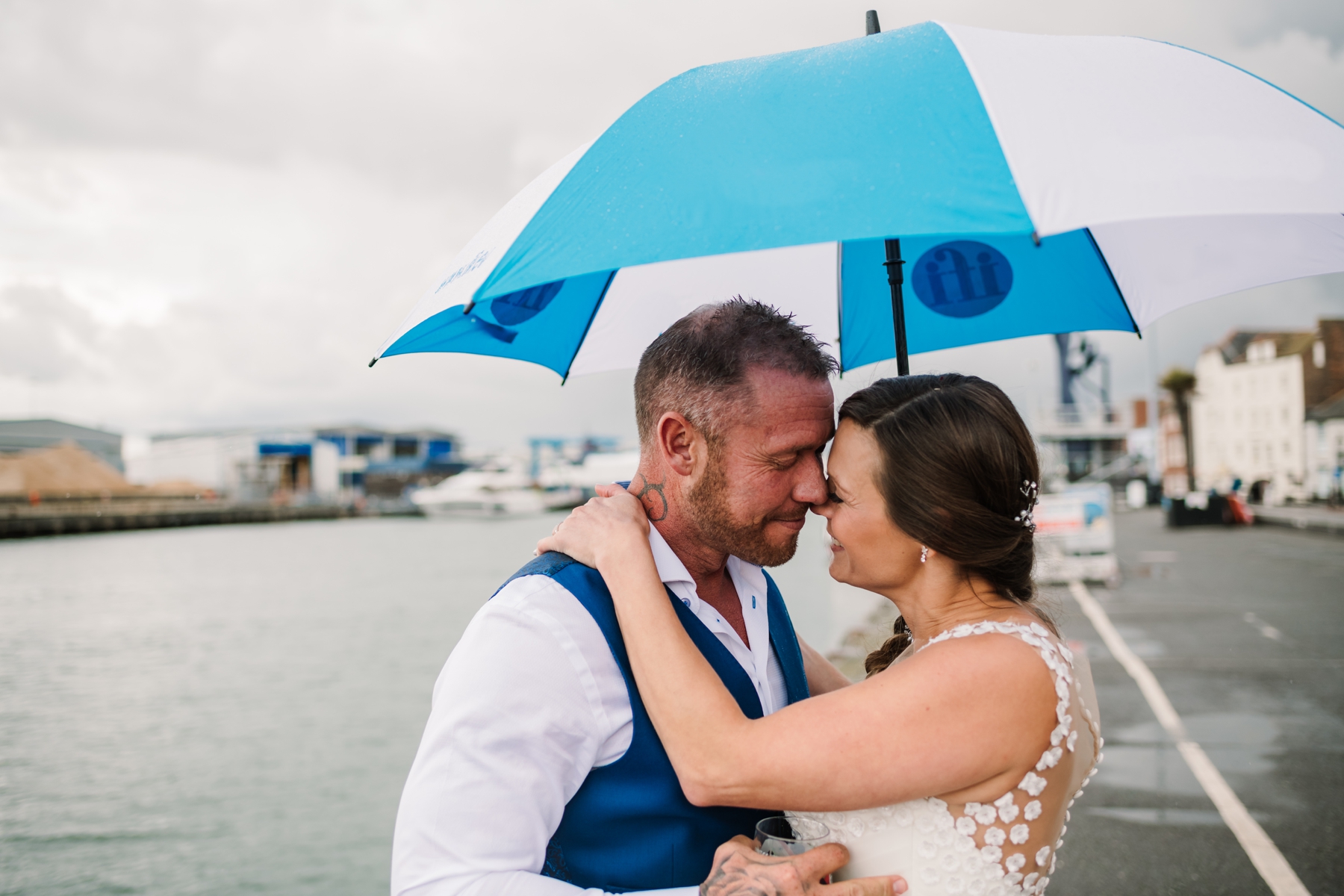 Rainy Wedding Day Photos