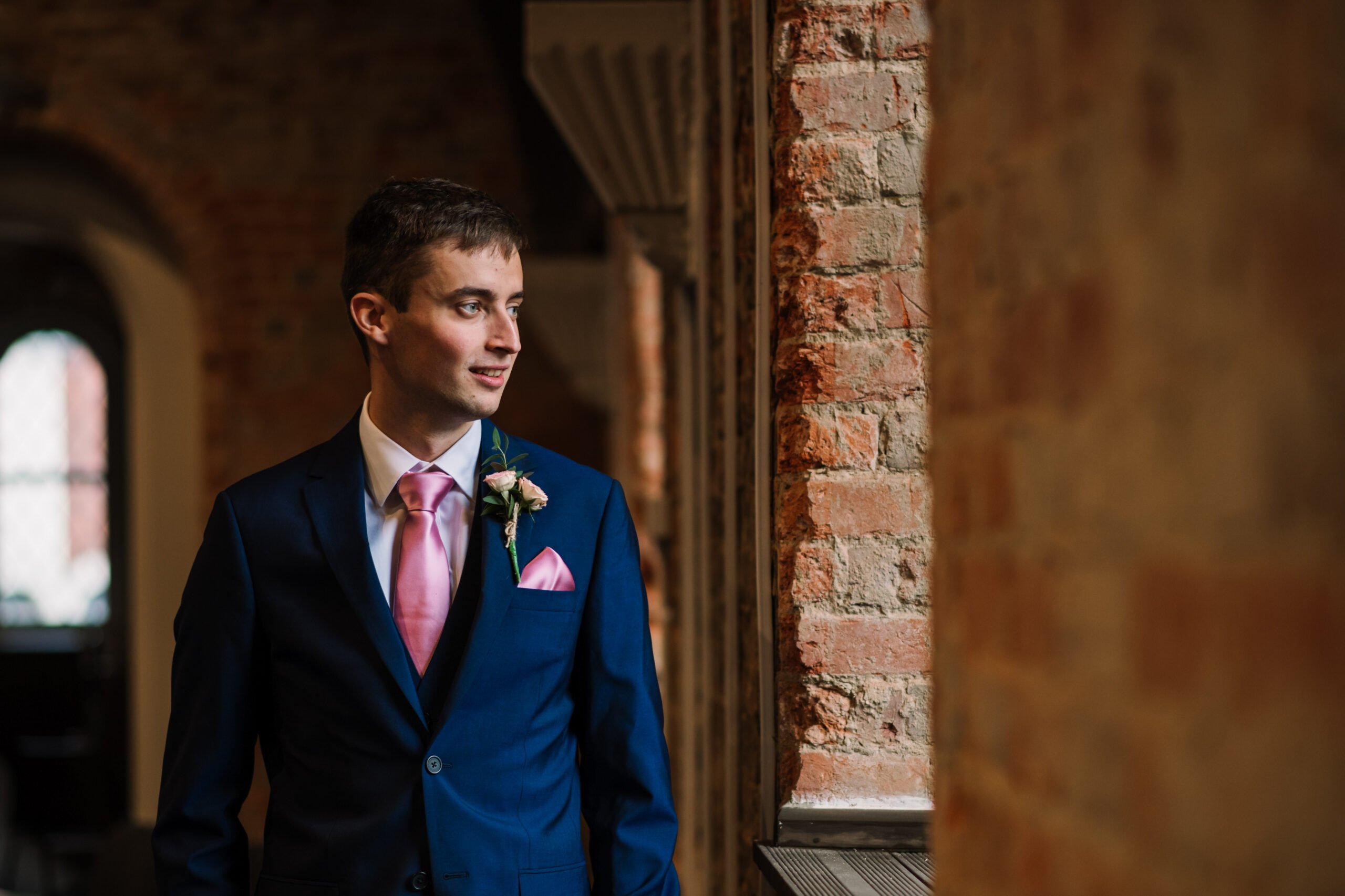 Photograph of Groom at Southampton Wedding