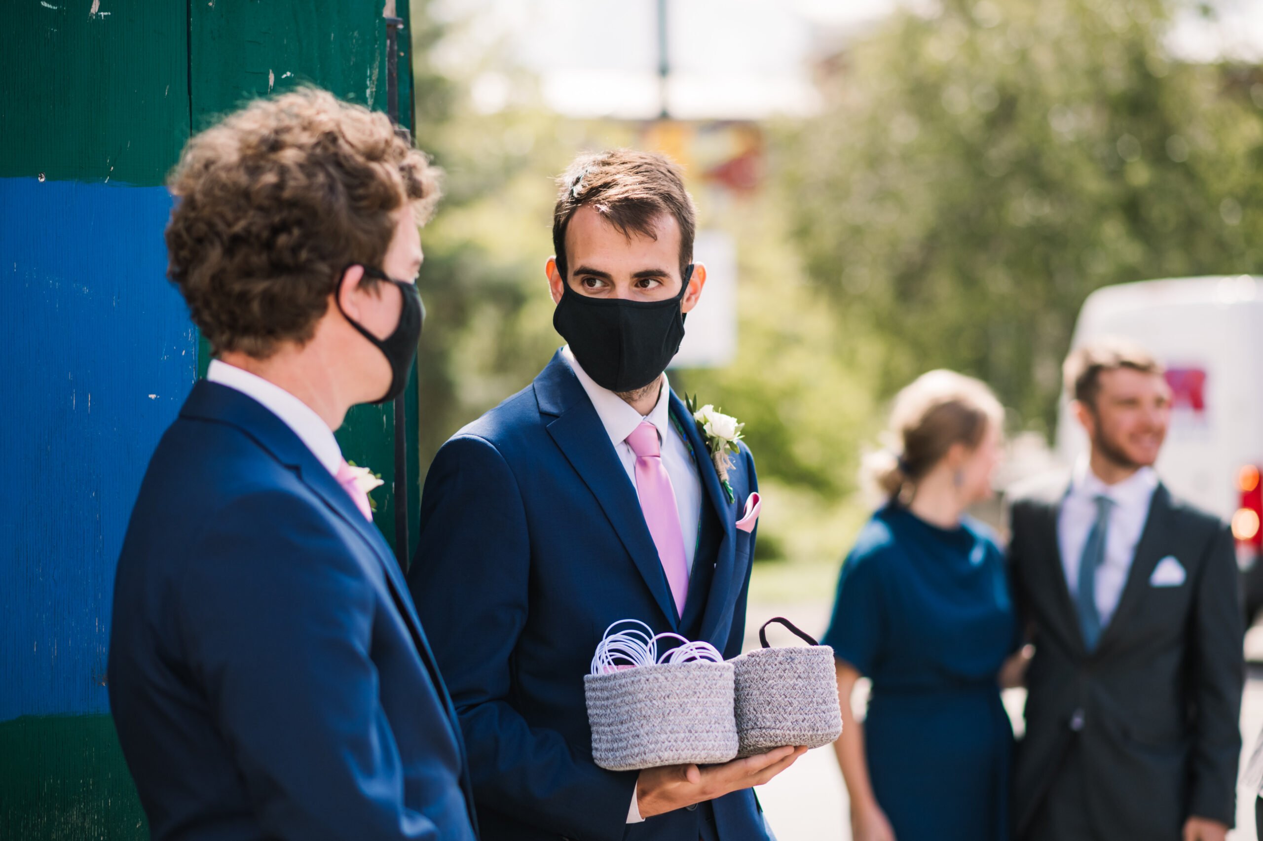 Groomsmen at Southampton Lighthouse International Church