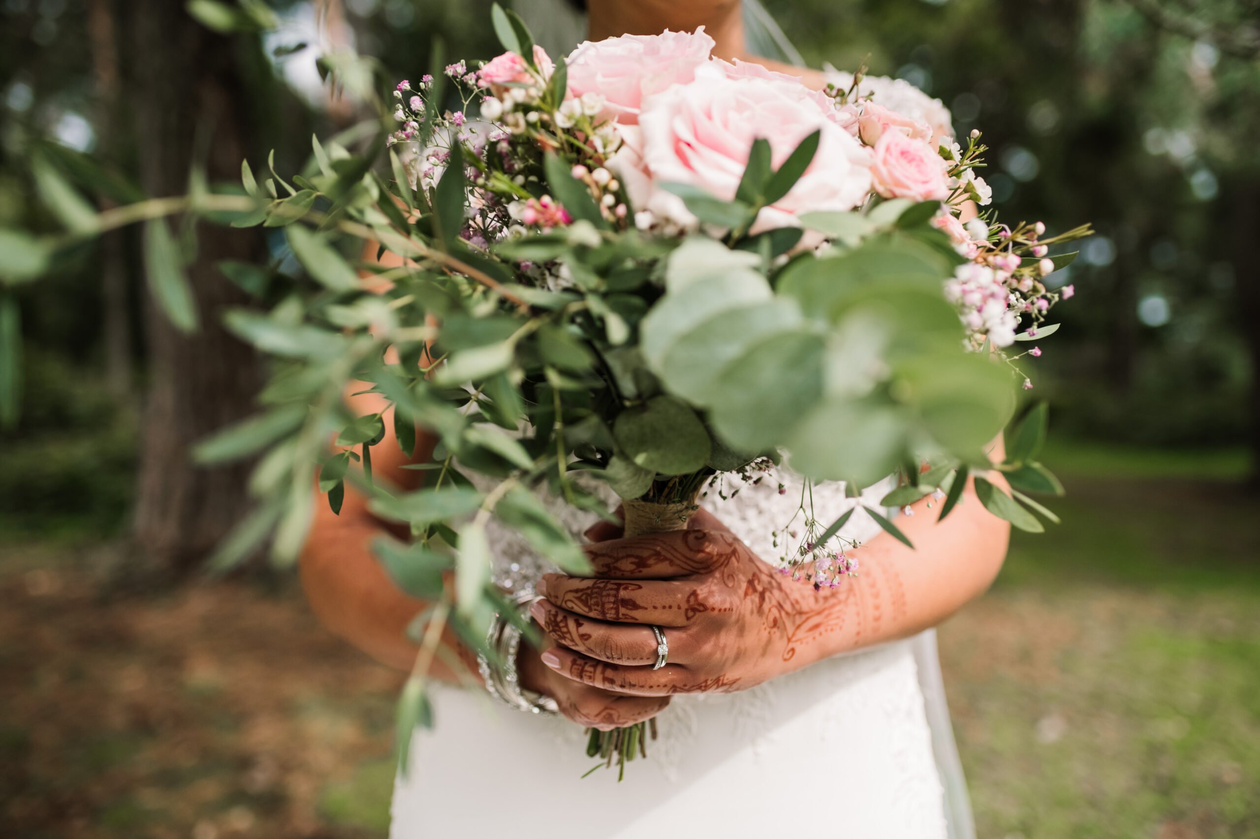 Bridal bouquet in Hampshire