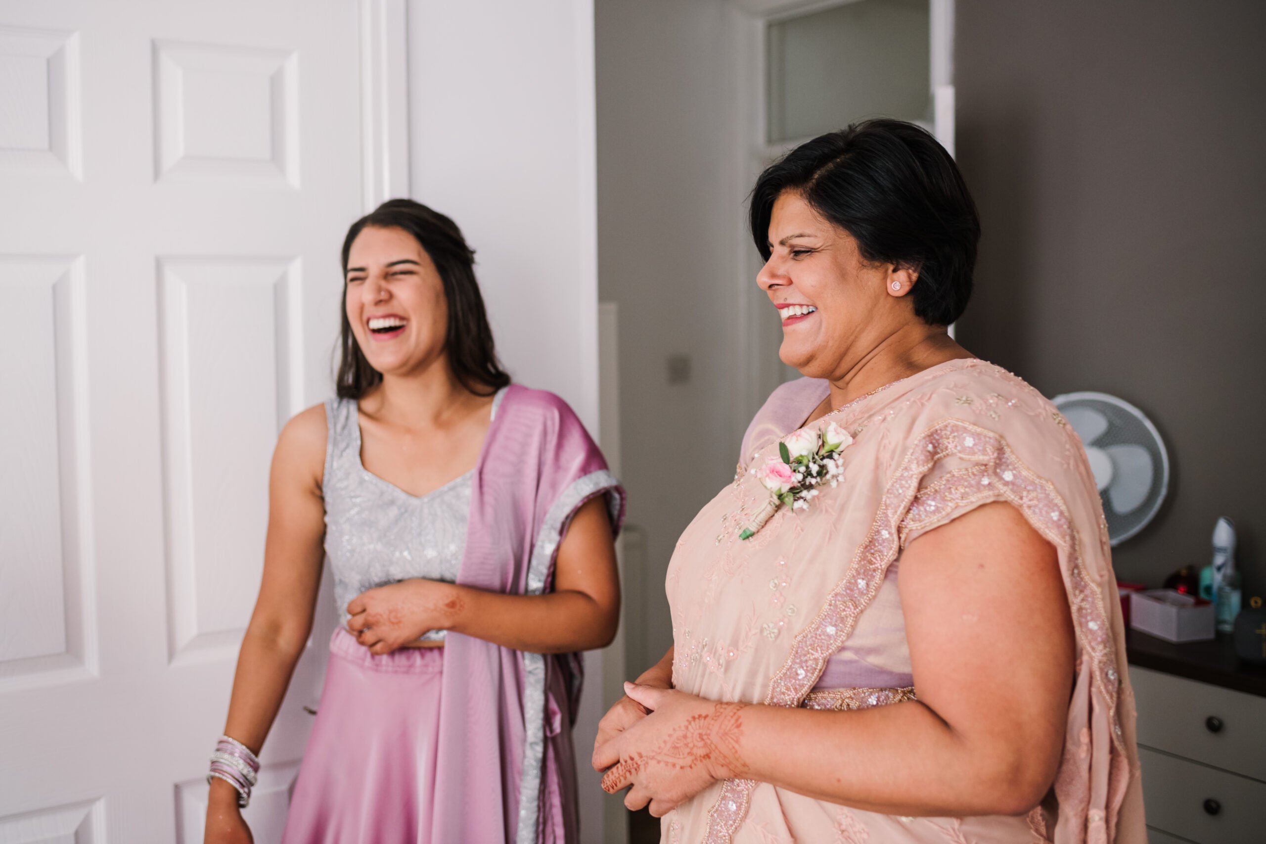 Bridal prep photos