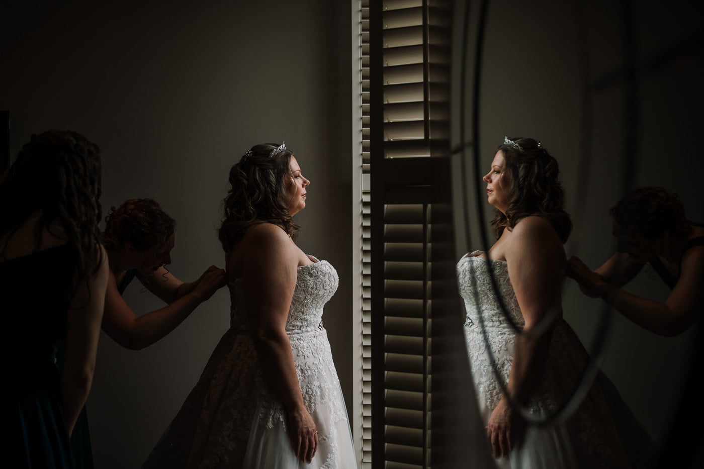 Bride at Kings Arms Wedding