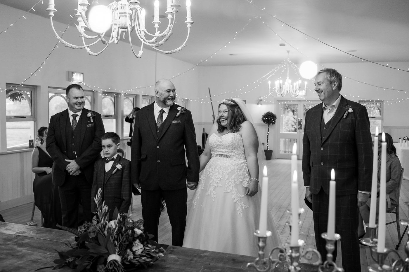 Small 15 person wedding at Kings Arms Hotel