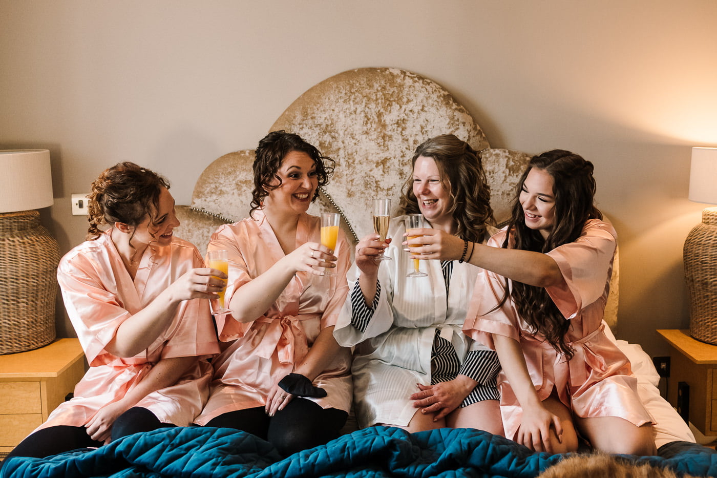 Bridal prep with Kings Arms Wedding Photography
