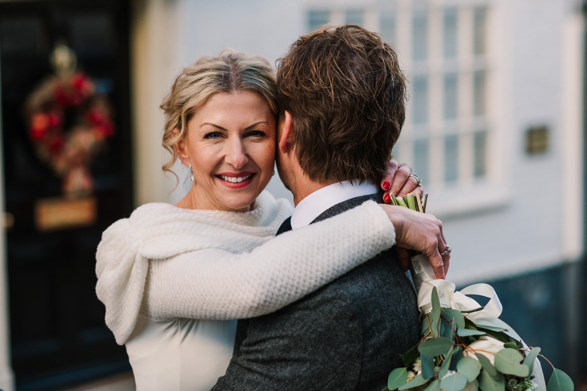 Photography of New Forest festive Bride
